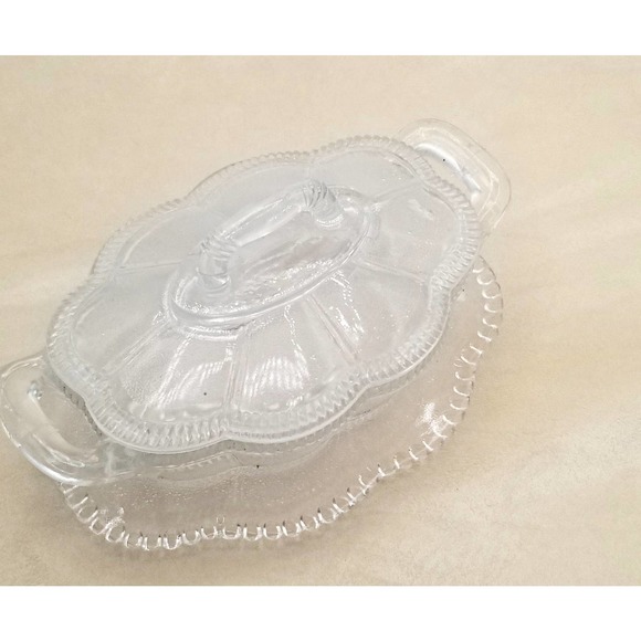 Vintage Bryce Brothers Lorne Pattern Butter Dish - Picture 2 of 4